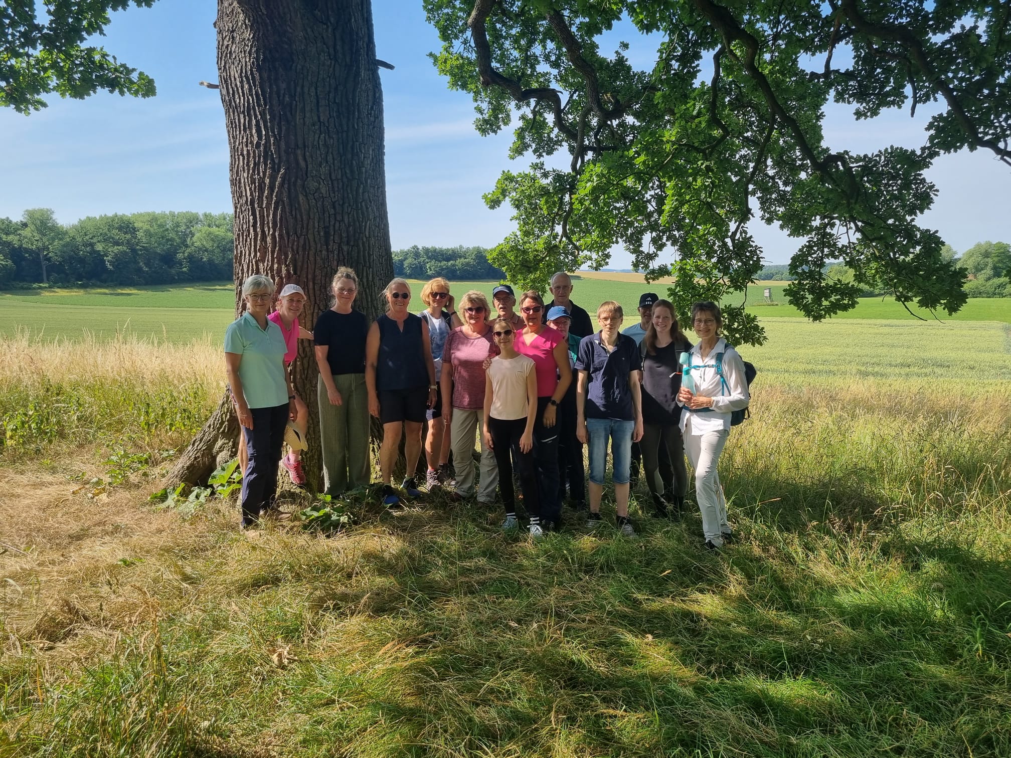 Gelungener Start der Wandergruppe unseres Lauftreffs